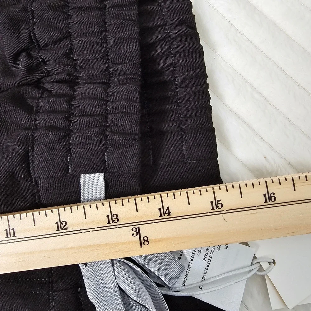 FIGS Womens Uman Relaxed Jogger Scrub Pants 4XLT Black Nurse RN Healthcare